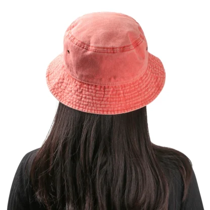 Vintage-Like Denim Bucket Hat