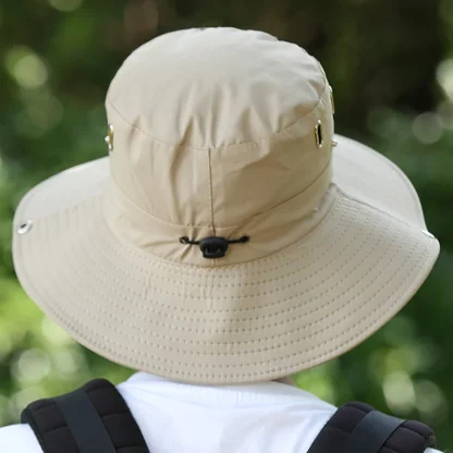 Flat Top Camping Bucket Hat - Image 7