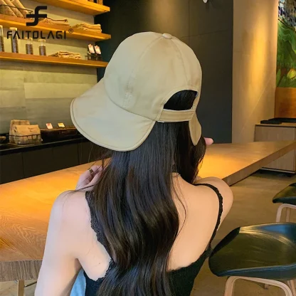 Ponytail Cap Bucket Hat - Image 2