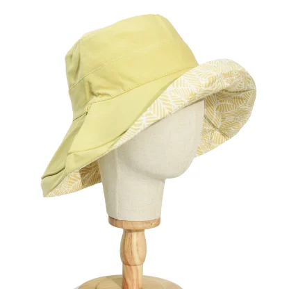 Wide Brim Sun Bucket Hat - Image 2
