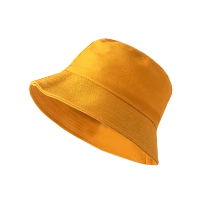 Classic Solid Color Bucket Hat - Image 2