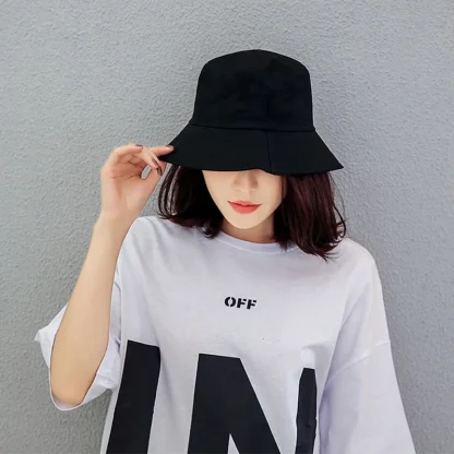 Classic Solid Color Bucket Hat