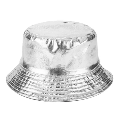 Metallic Reversible Bucket Hat - Image 4
