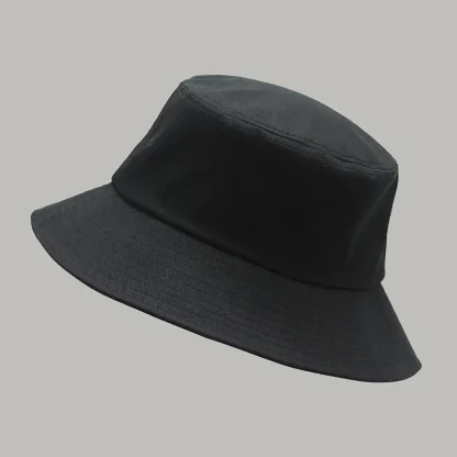 Jumbo Fit Plain Bucket Hat