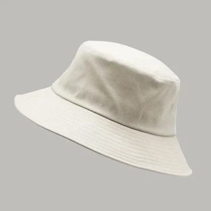 Jumbo Fit Plain Bucket Hat - Image 3
