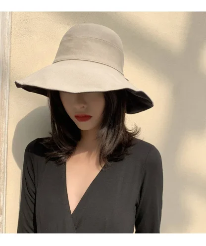 Wide Brim Summer Bucket Hat - Image 2