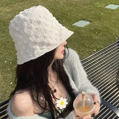 Trendy Textured Bucket Hat