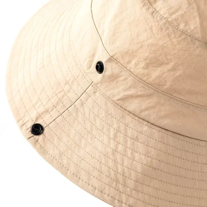 Lightweight Sun Protection Bucket Hat - Image 3