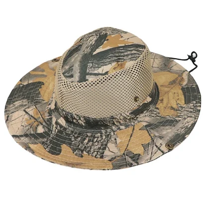 Army Camouflage Printed Bucket Hat - Image 3