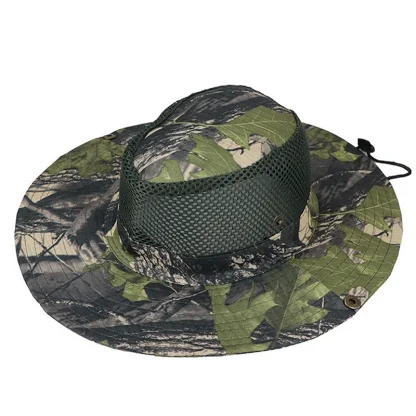 Army Camouflage Printed Bucket Hat - Image 4