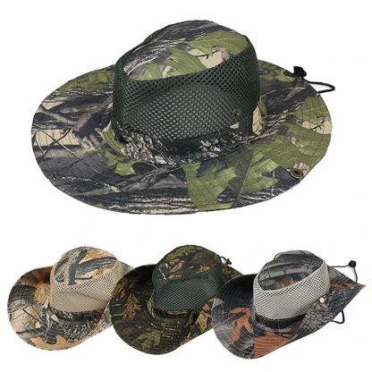 Army Camouflage Printed Bucket Hat