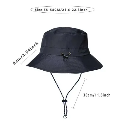 Foldable Fishing Bucket Hat - Image 4