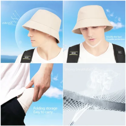 Trendy Foldable Bucket Hat - Image 5