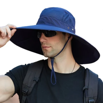 Wide Brim Camping Bucket Hat - Image 2