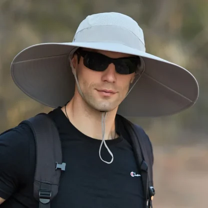 Wide Brim Camping Bucket Hat - Image 3