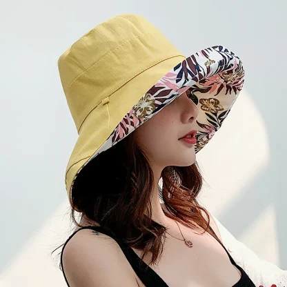 Cute Double-Sided Bucket Hat - Image 2