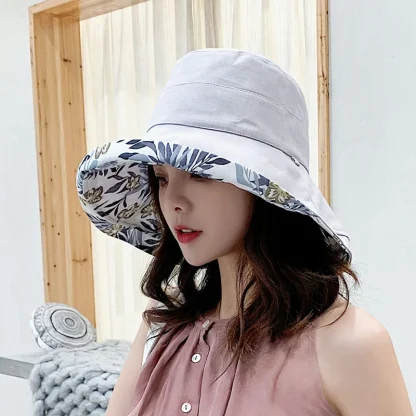 Cute Double-Sided Bucket Hat - Image 3