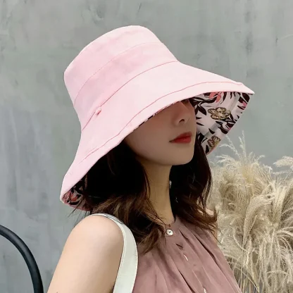 Cute Double-Sided Bucket Hat - Image 5