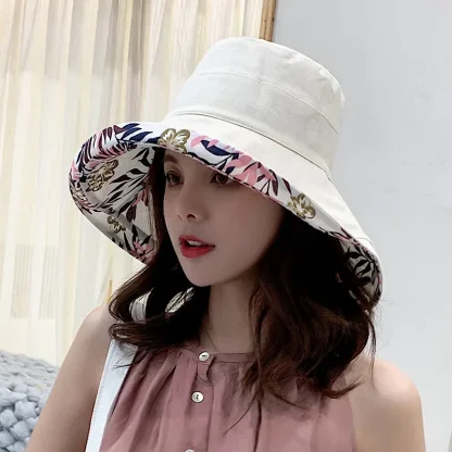 Cute Double-Sided Bucket Hat - Image 6
