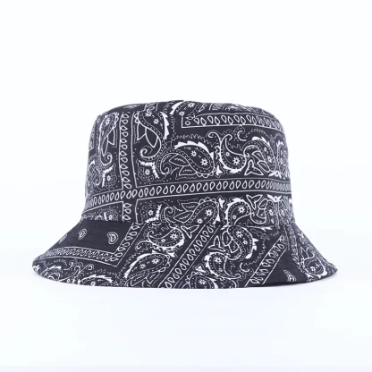 Paisley Printed Bucket Hat - Image 2