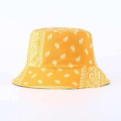 Paisley Printed Bucket Hat - Image 4