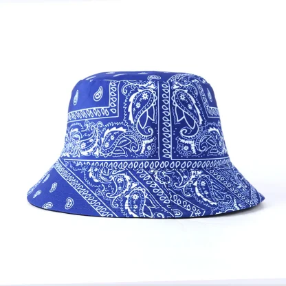 Paisley Printed Bucket Hat - Image 5