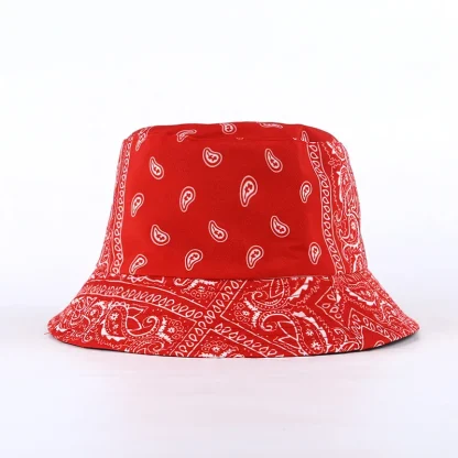 Paisley Printed Bucket Hat - Image 6