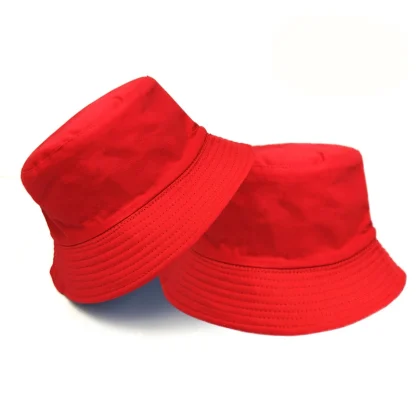 Trendy Black Two-Sided Bucket Hat - Image 5