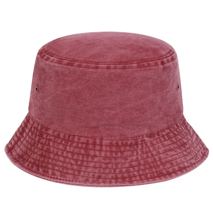 Fashionable Bob Style Bucket Hat - Image 5