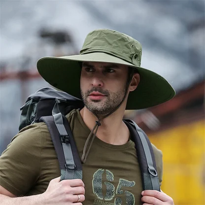 Trendy Summer Beach Bucket Hat - Image 5