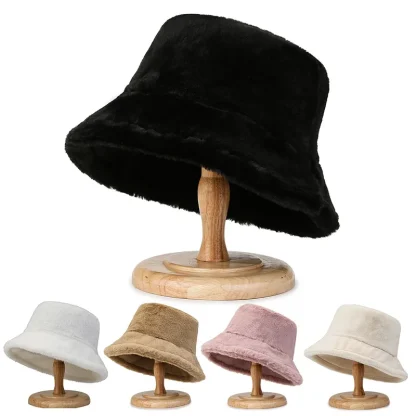 Chic Warm Outdoor Bucket Hat - Image 6