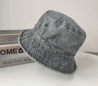 Stylish Large Size Bucket Hat - Image 2