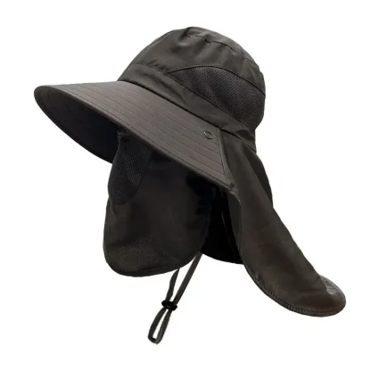 Adjustable Sun Protection Bucket Hat - Image 4