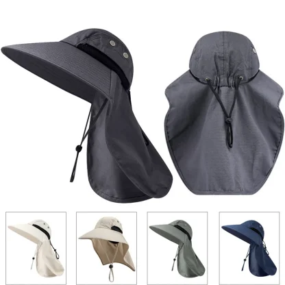 Protective Neck Bucket Hat - Image 6