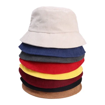 Elegant Solid Color Bucket Hat - Image 7