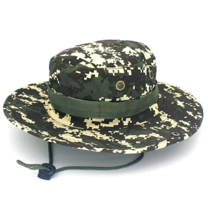 Camo Outdoor Sports Bucket Hat - Image 4