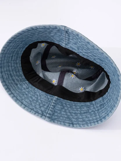 Daisy Sunshade Bucket Hat - Image 4