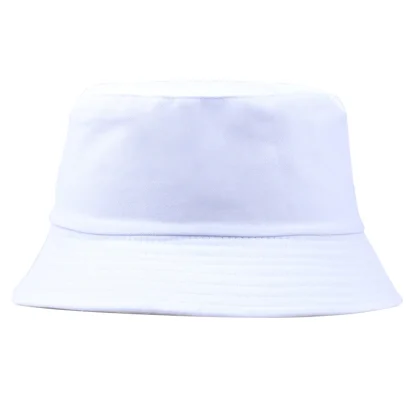 Trendy Solid Color Bucket Hat - Image 2