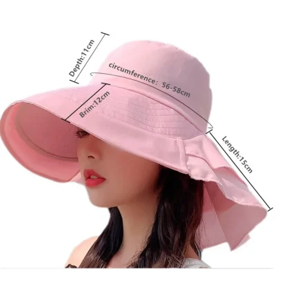 Ponytail Summer Bucket Hat - Image 7