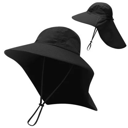 Protective Neck Bucket Hat - Image 4
