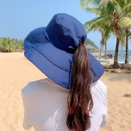 Ponytail Summer Bucket Hat - Image 4