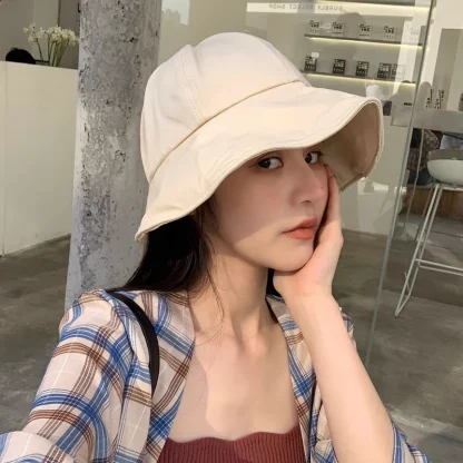 Trendy Adjustable Beach Bucket Hat - Image 3