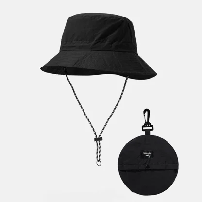Portable Sun Defense Bucket Hat - Image 2