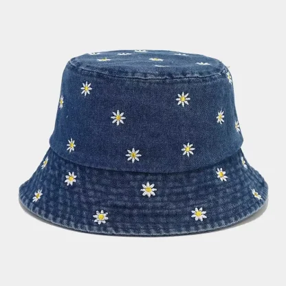 Daisy Sunshade Bucket Hat - Image 2