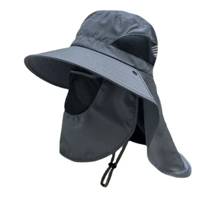 Neck Flap Sun Protection Bucket Hat