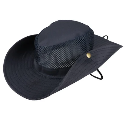 Stylish Mesh Ventilation Bucket Hat