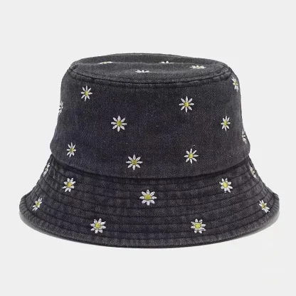 Daisy Sunshade Bucket Hat - Image 3