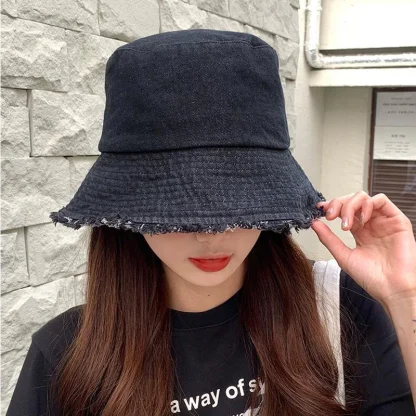 Trendy Sunshade Bucket Hat - Image 5