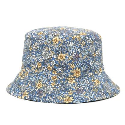 Floral Print Bucket Hat - Image 4