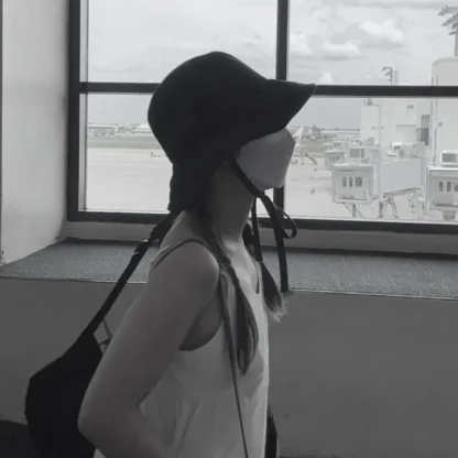 Chic Sunshade Bucket Hat - Image 3